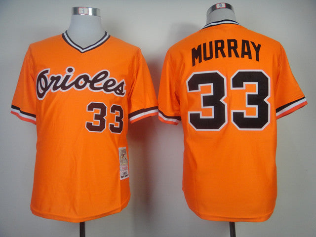 Murray Baltimore Orioles orange Throwback jersey