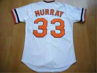 Murray Baltimore Orioles white jersey