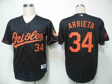 Arrieta Baltimore Orioles black jersey