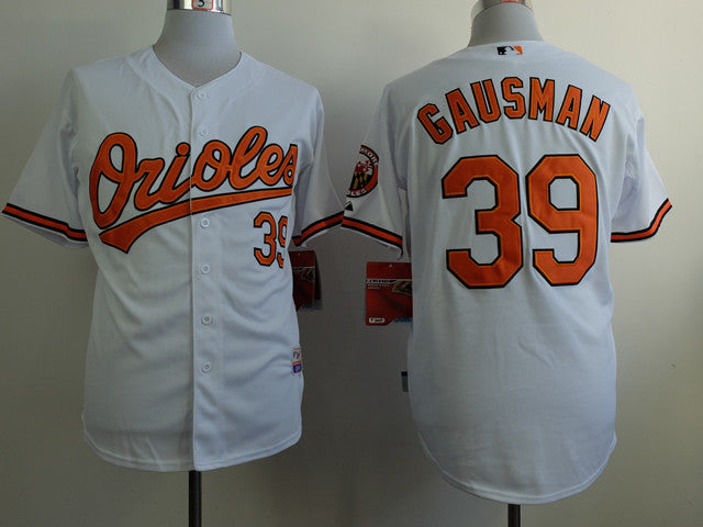 Gausman Baltimore Orioles white jersey