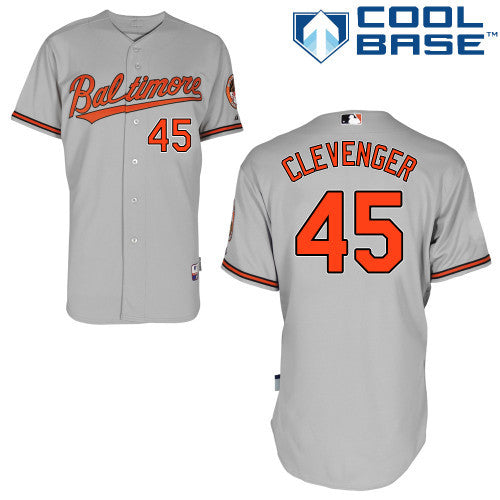 Clevenger Baltimore Orioles grey jersey