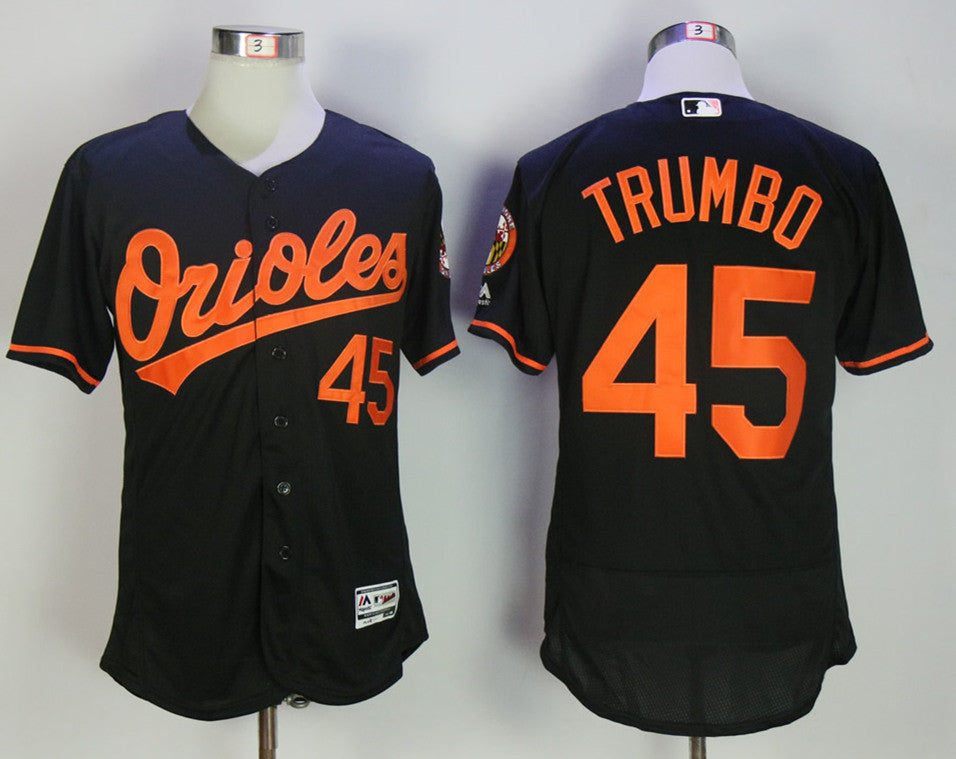 Mark Trumbo Baltimore Orioles black jersey