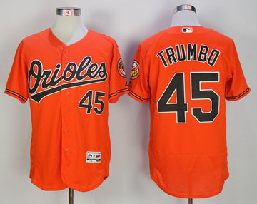 Mark Trumbo Baltimore Orioles orange jersey