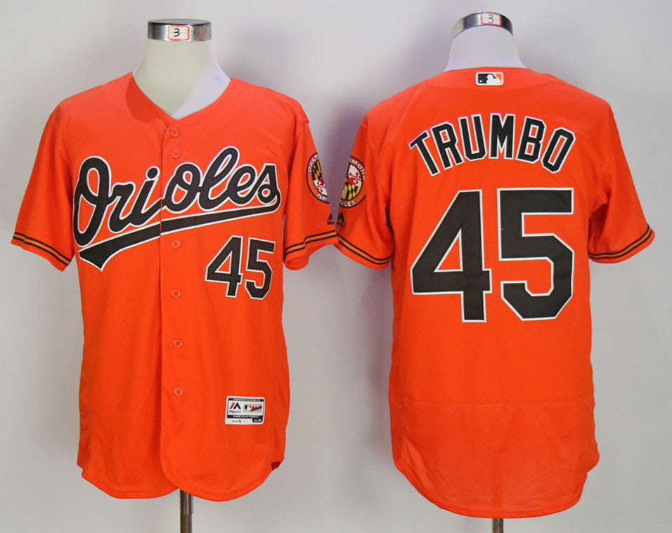 Mark Trumbo Baltimore Orioles orange jersey
