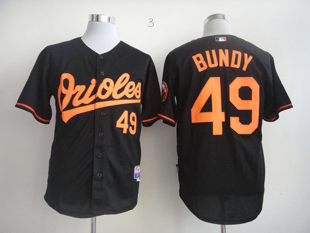 Bundy Baltimore Orioles black Fashion jersey