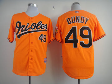 Dylan Bundy Baltimore Orioles orange jersey