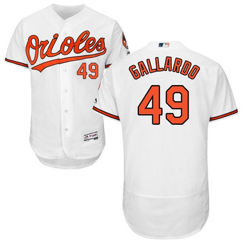 Yovani Gallardo Baltimore Orioles white jersey