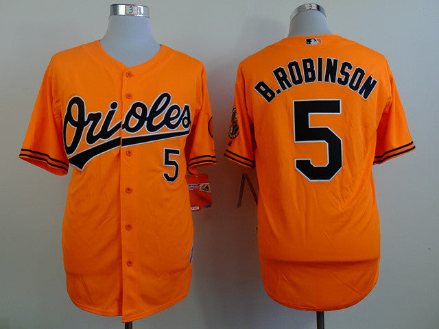 B.Robinson Baltimore Orioles orange jersey