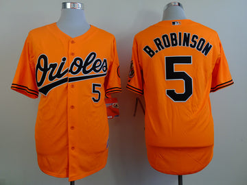 B.Robinson Baltimore Orioles orange jersey