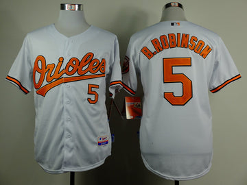 B.Robinson Baltimore Orioles white jersey
