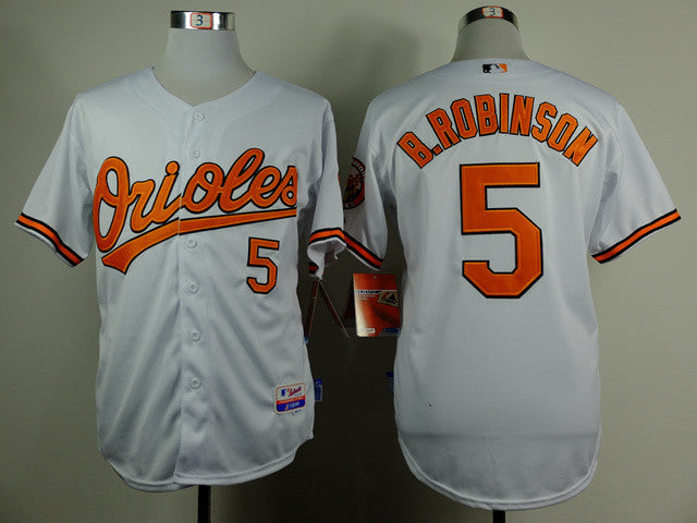 B.Robinson Baltimore Orioles white jersey
