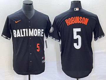 Brooks Robinson Baltimore Orioles black City Connect jersey