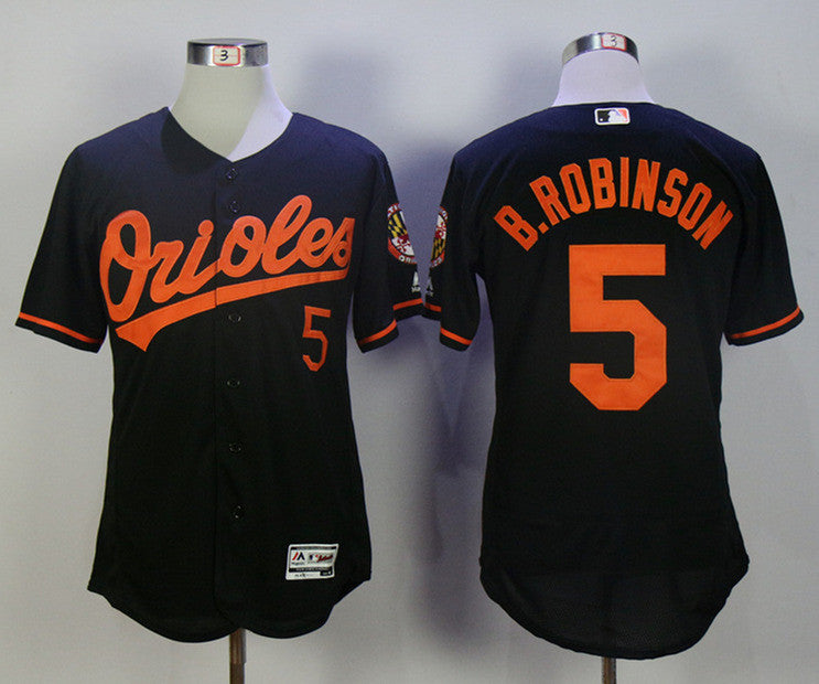Brooks Robinson Baltimore Orioles black jersey