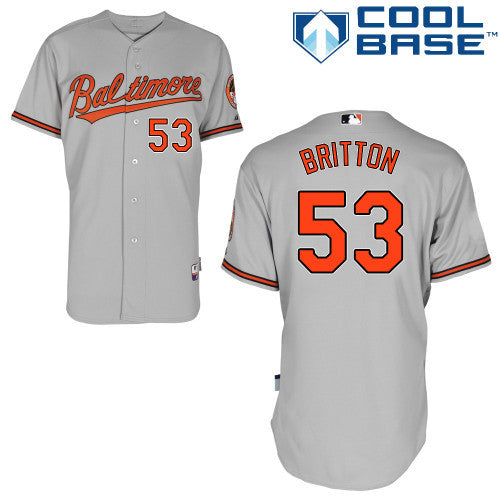 Britton Baltimore Orioles grey jersey