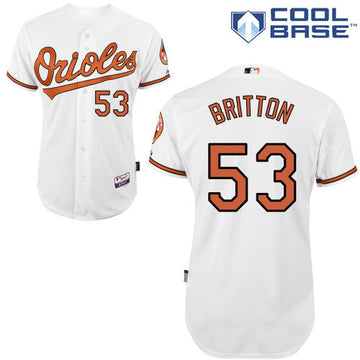 Britton Baltimore Orioles white jersey