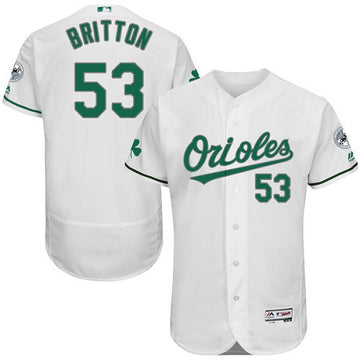 Zach Britton Baltimore Orioles white jersey