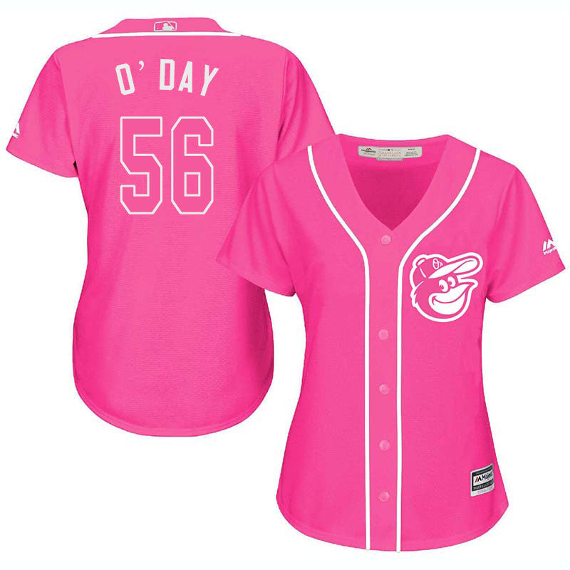 Darren O'Day Baltimore Orioles pink jersey