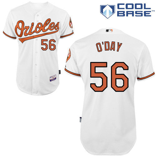 O'Day Baltimore Orioles white jersey
