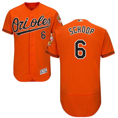 Jonathan Schoop Baltimore Orioles orange jersey