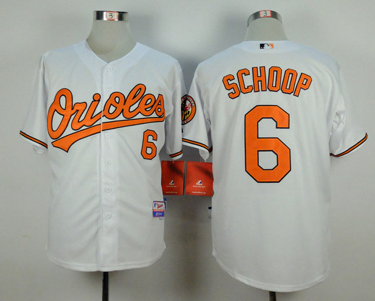 Jonathan Schoop Baltimore Orioles white jersey