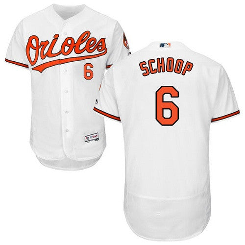 Jonathan Schoop Baltimore Orioles white jersey