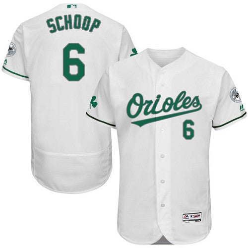 Jonathan Schoop Baltimore Orioles white jersey