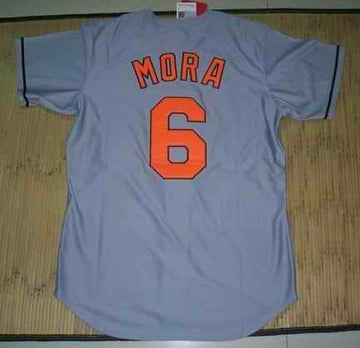 Mora Baltimore Orioles grey jersey