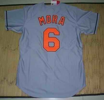 Mora Baltimore Orioles grey jersey