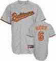 Mora Baltimore Orioles grey Throwback jersey