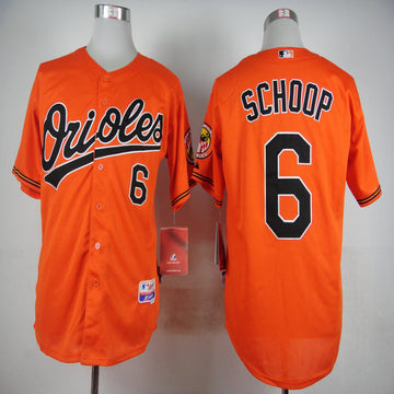 Schoop Baltimore Orioles orange jersey