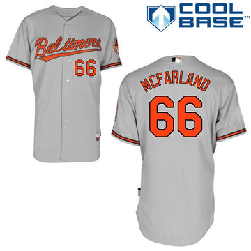 Macfarland Baltimore Orioles grey jersey