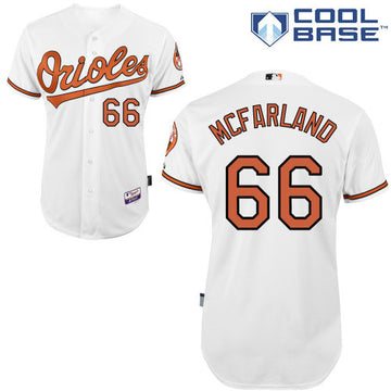 Macfarland Baltimore Orioles white jersey
