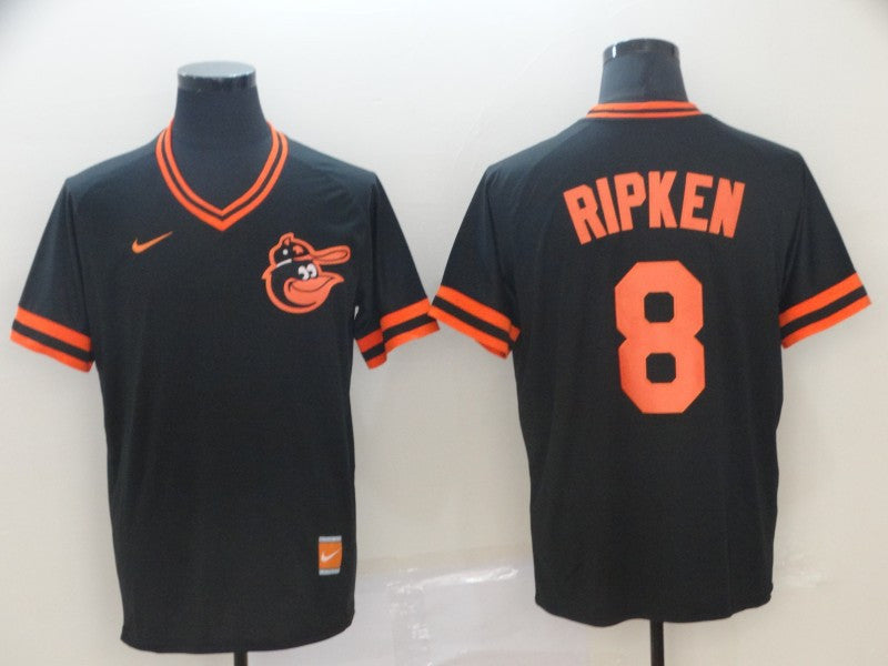 Cal Ripken Jr Baltimore Orioles black Throwback jersey