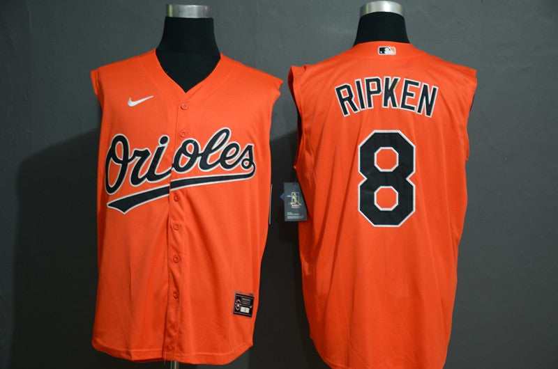 Cal Ripken Jr Baltimore Orioles orange jersey