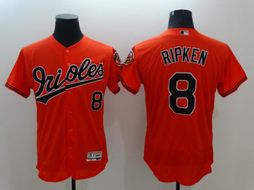 Cal Ripken Jr Baltimore Orioles orange jersey