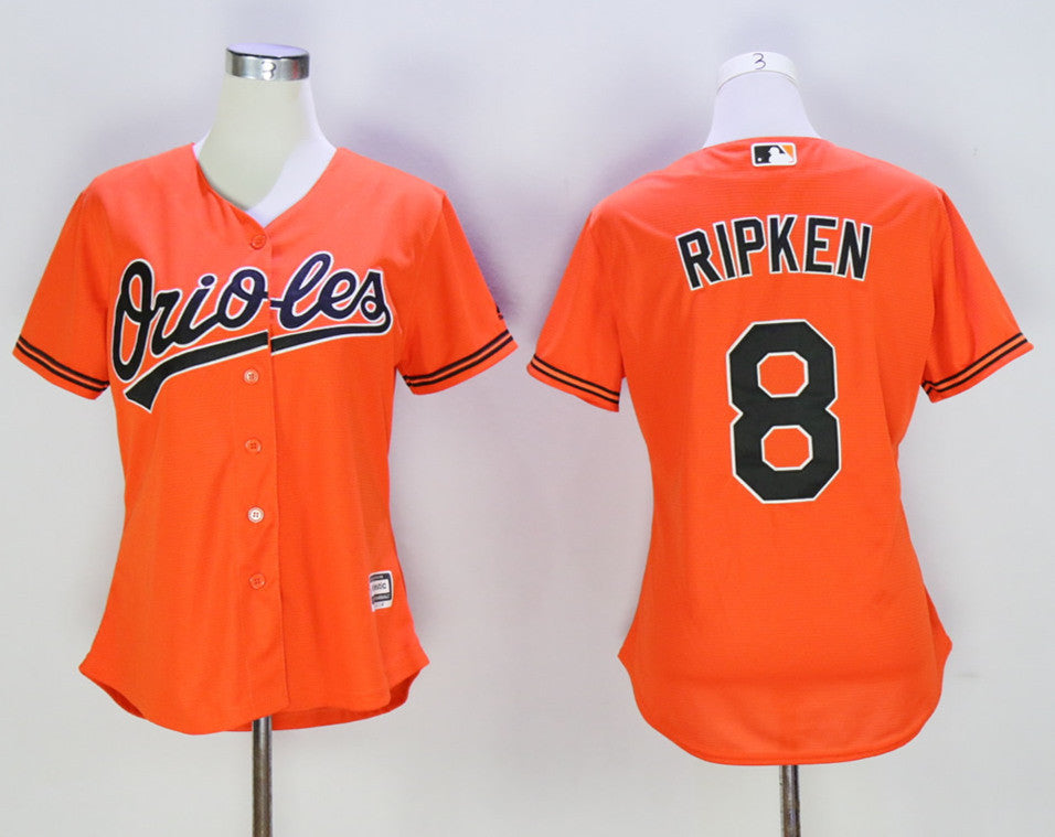 Cal Ripken Jr Baltimore Orioles orange jersey