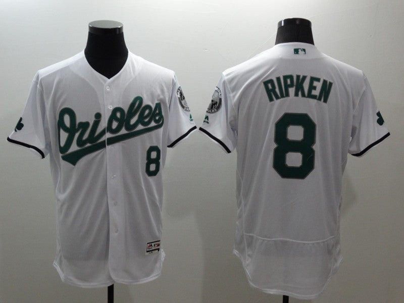 Carl Ripken Jr Baltimore Orioles white jersey