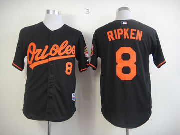 Ripken Baltimore Orioles black Fashion jersey