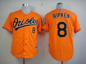 Ripken Baltimore Orioles orange jersey