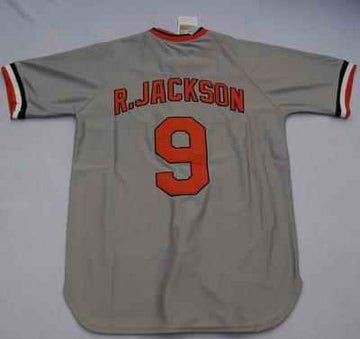 R.Jackson Baltimore Orioles grey jersey