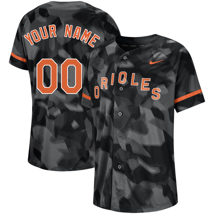 Baltimore Orioles black Fashion jersey
