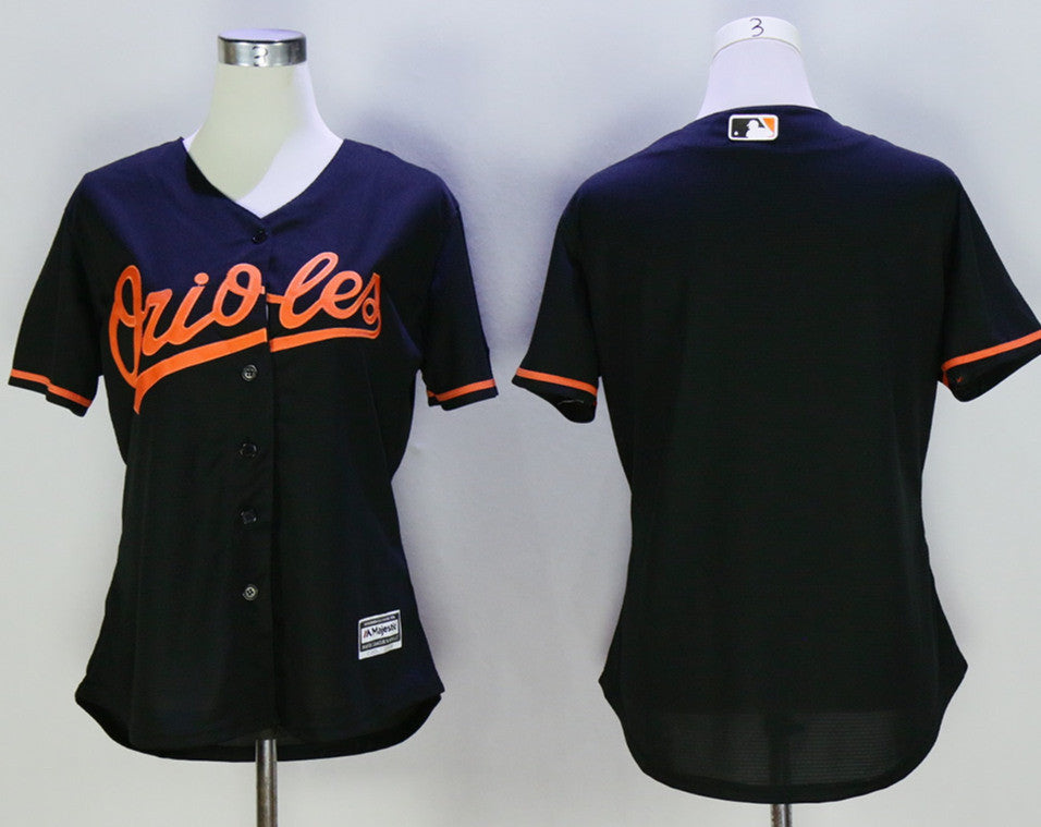 Custom Baltimore Orioles black jersey