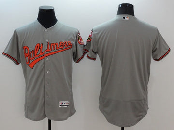 Custom Baltimore Orioles grey jersey