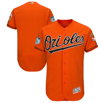 Custom Baltimore Orioles orange jersey