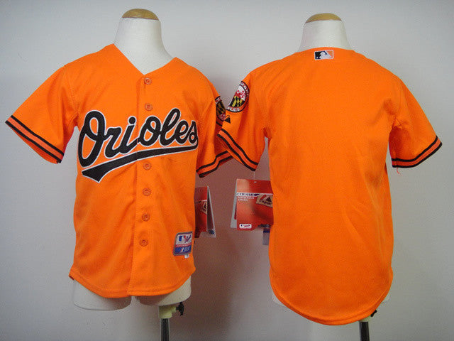 Custom Baltimore Orioles orange jersey