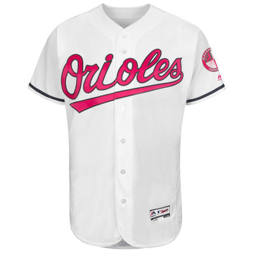 Custom Baltimore Orioles white jersey