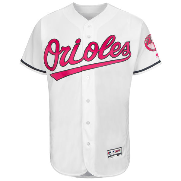 Custom Baltimore Orioles white jersey