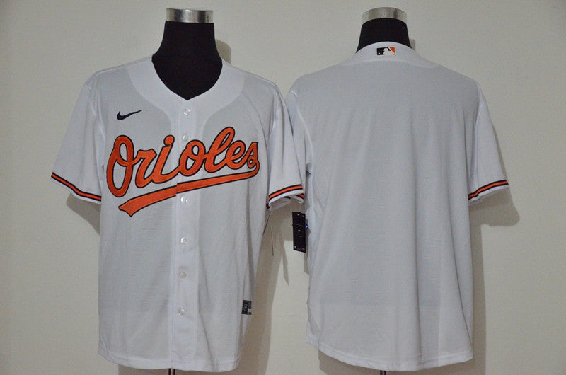 Custom Baltimore Orioles white jersey