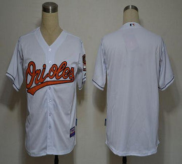 Custom Baltimore Orioles white jersey