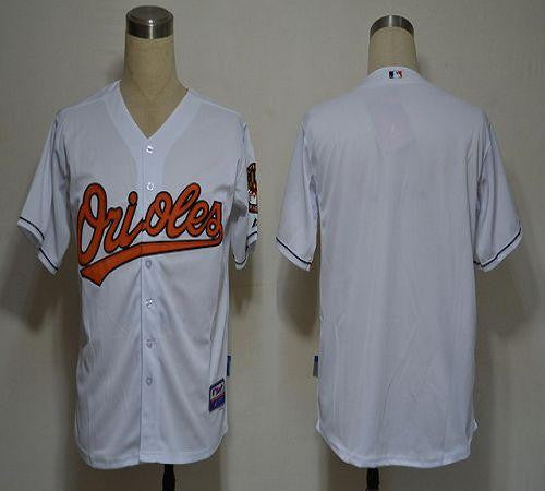 Custom Baltimore Orioles white jersey